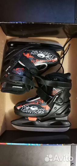 Коньки хоккейные детские 31-36 размер