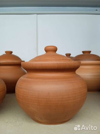 Горшочки глиняные для запекания