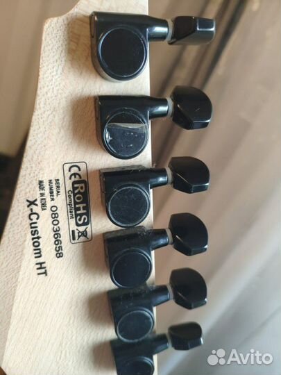 Cort x-custom HT Корея SeymourDuncan SH1('59) +SH4