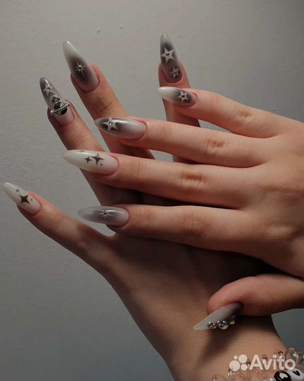 Маникюр наращивание