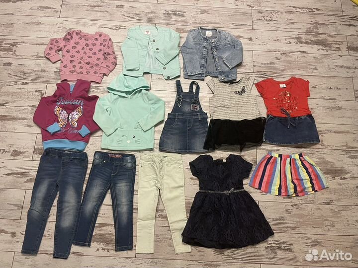 Пакет вещей на девочку 98