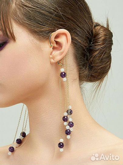 Серьги каффы