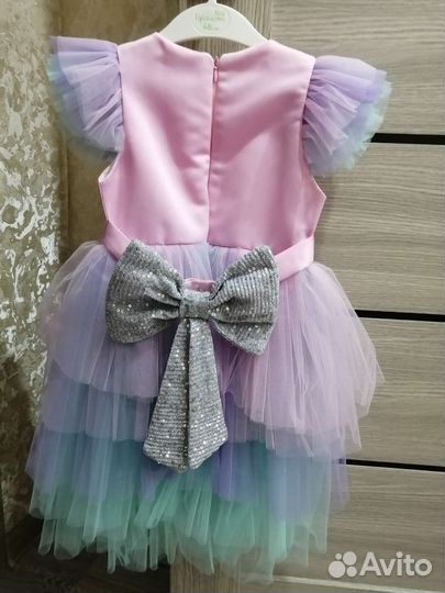 Платье единорожки 110-116