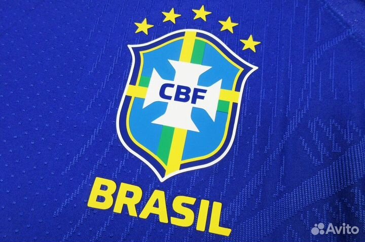 Футболка игровая бразильской формы