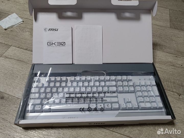 Игровая клавиатура msi vigor gk30