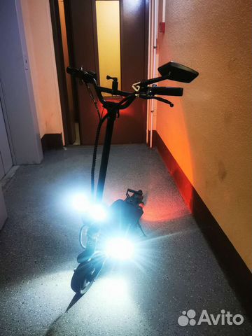 Самокат Dualtron Raptor 2. Чёрный любимец