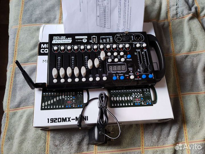 Световой пульт контроллер DMX-192