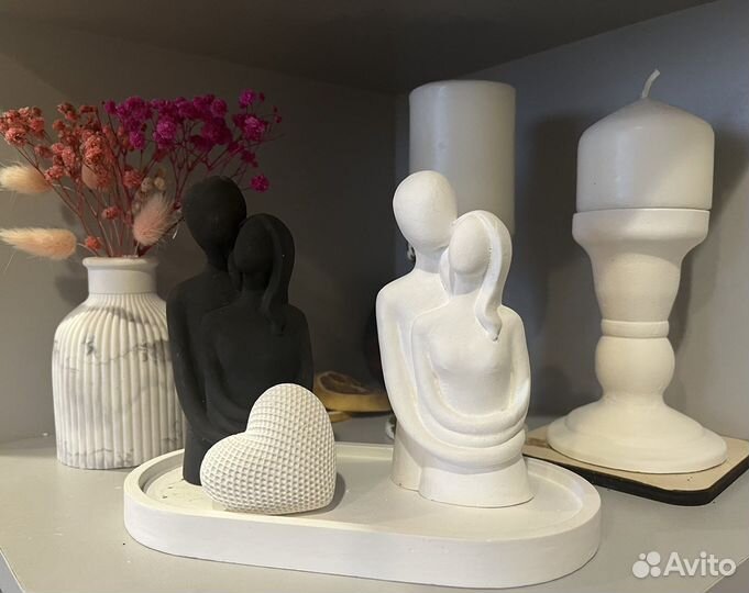 Фигурки из гипса для интерьера. Ангелочки. Подарок