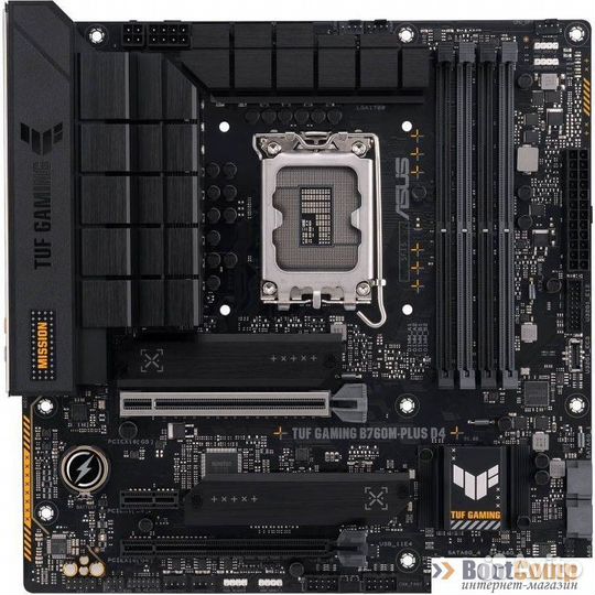 Материнская плата asus TUF gaming B760M-plus D4