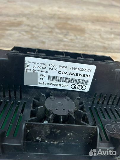 Блок управления климатом Audi 3 8P 1.8 2008