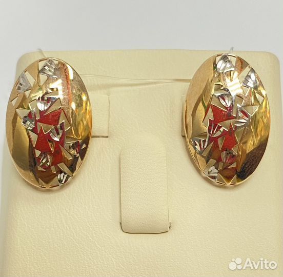 Золотые серьги