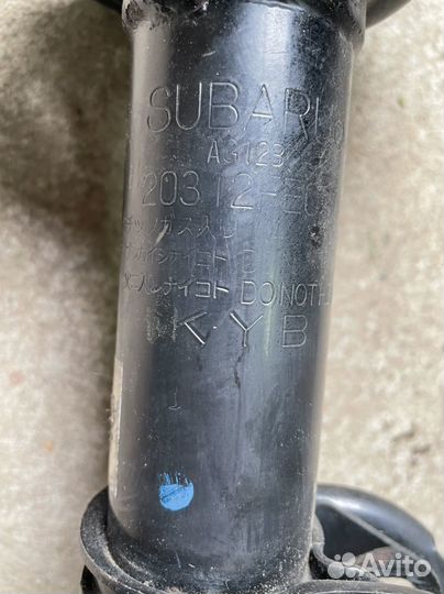 Передние стойки Subaru impreza GG2