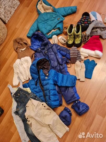 Детские вещи много от 0 до 5ти лет