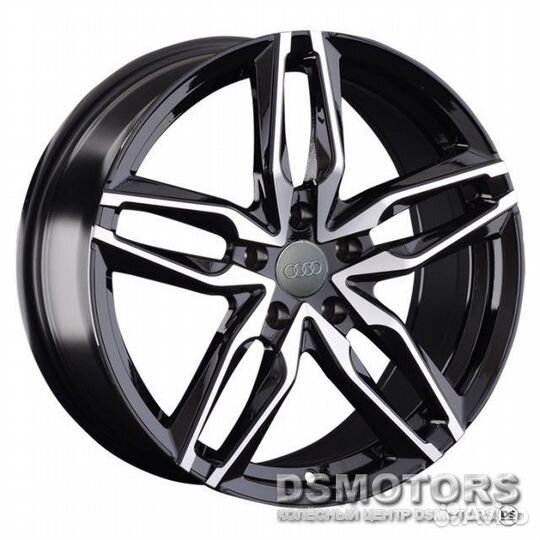 Диски Audi A148 8/18 5x112 ET46 d57.1 BKF