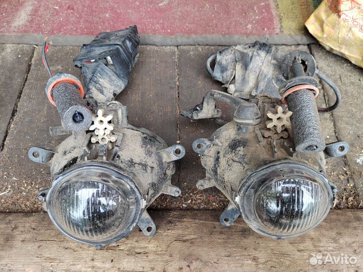 Противотуманки BMW E46