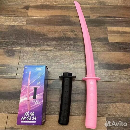 Меч катана выдвижной складной аниме