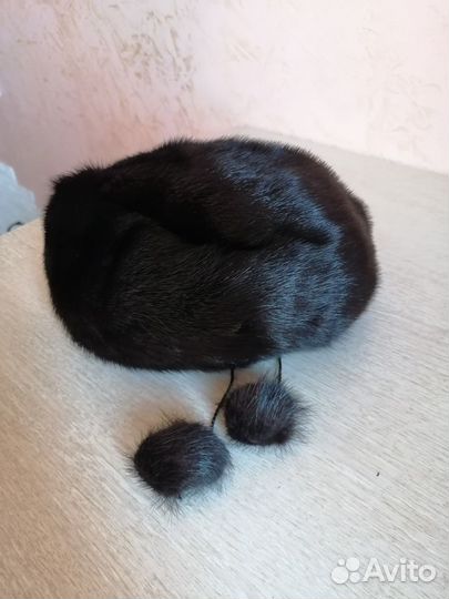 Шапка норковая женская бу