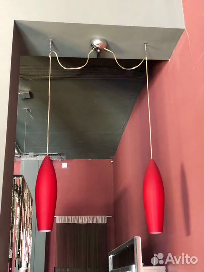 Подвесной светильник с двумя плафонами, AXO light