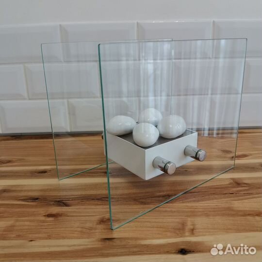 Биокамин настольный белый