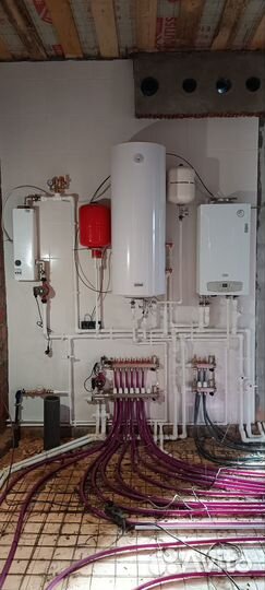 Сантехнические работы Отопление Водоснабжение