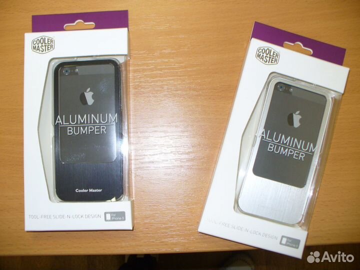Алюминиевые чехлы Cooler Master для iPhone 5/5S