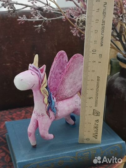 Ватная игрушка Единорог