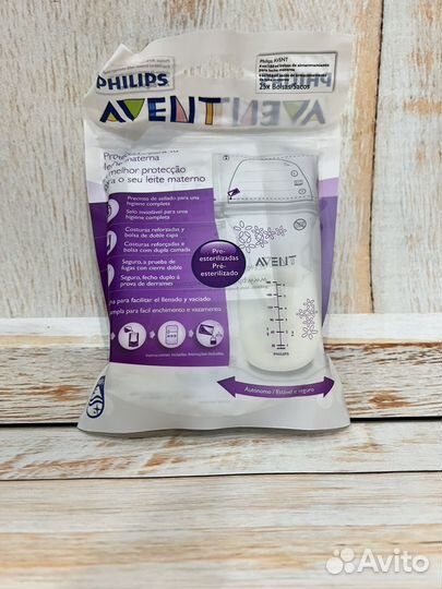 Пакеты для грудного молока avent