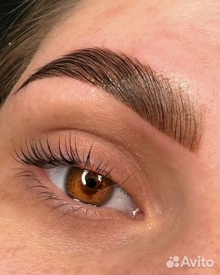 Брови, ламинирование ресниц