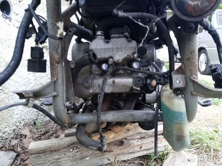 Рама и двигатель вариатор