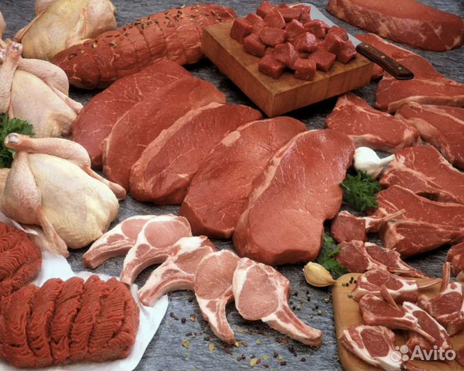 Мясо на корм животным. Продукты питания