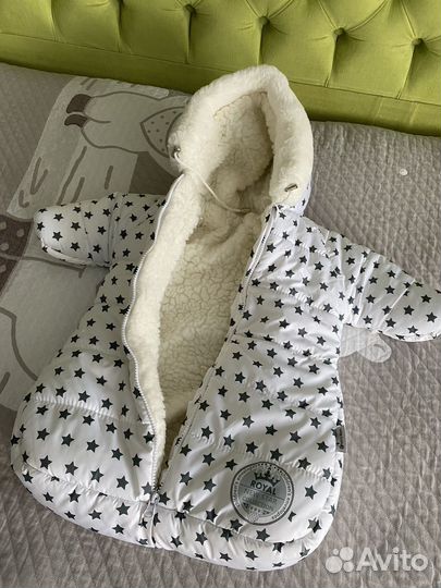 Конверт зимний на овчине