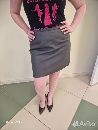 Юбка экокожа 44 -46