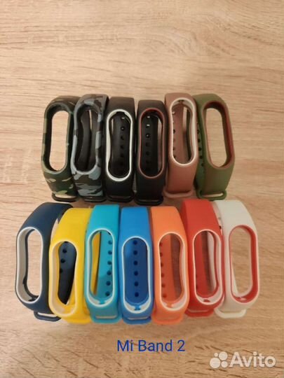 Ремешки для Mi Band 2, 3, 4, 5, 6
