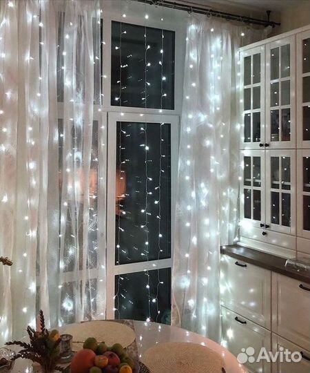 Гирлянда штора