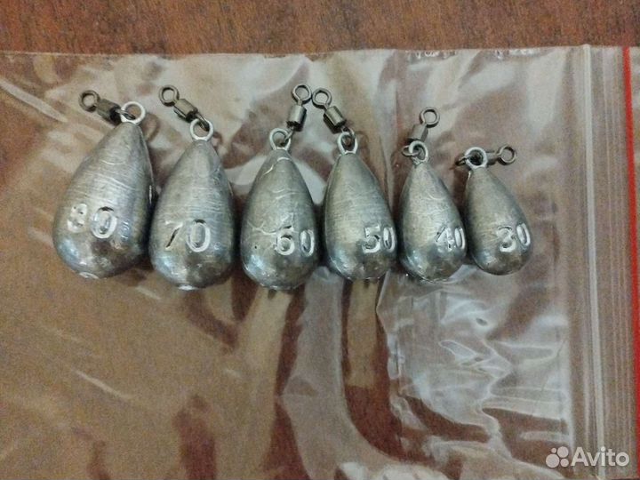 Грузики для рыбалки