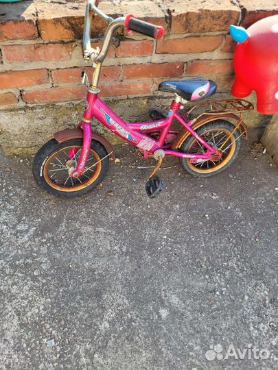 Детский трехколесный велосипед бу