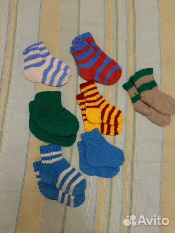 Носки вязаные