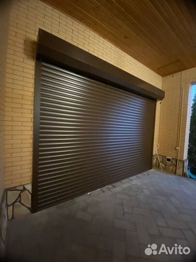 Рольставни ворота на гараж
