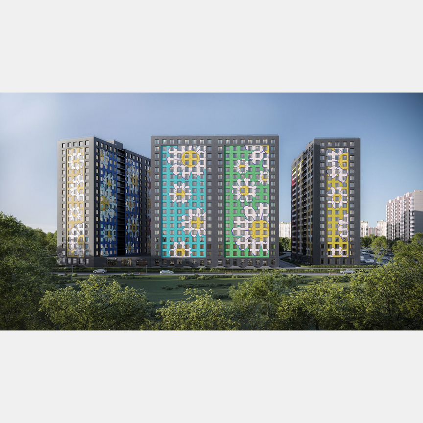 1-к. квартира, 40,6 м², 18/18 эт.