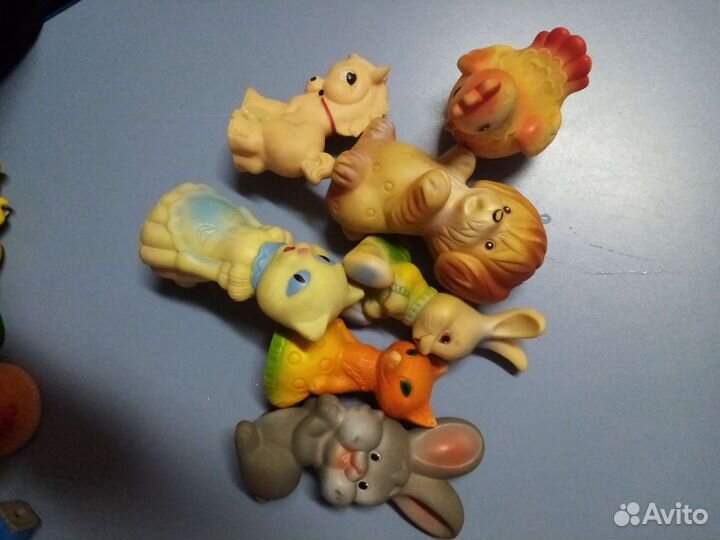 Резиновые игрушки СССР