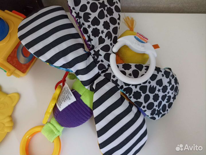 Игрушки погремушки подвес развивающие пакетом