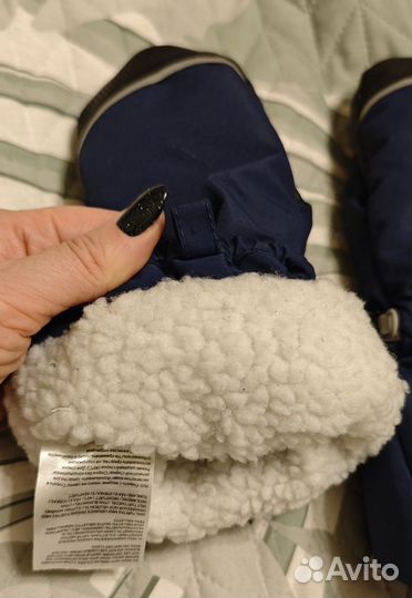 Варежки зимние детские