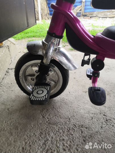 Велосипед с родительской ручкой