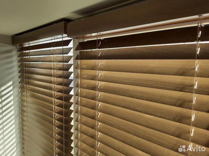 Жалюзи деревянные