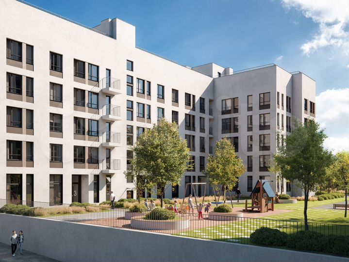 2-к. квартира, 62,5 м², 2/6 эт.