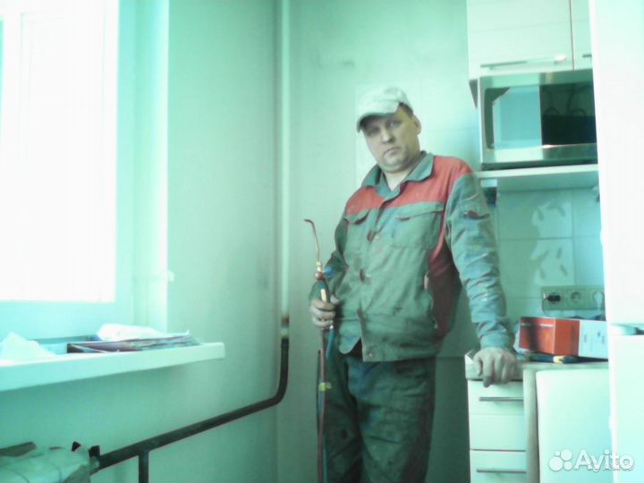 Газосварщик. Замена батарей и радиаторов отопления