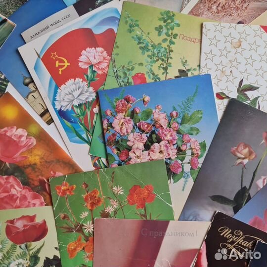 Открытки СССР чистые