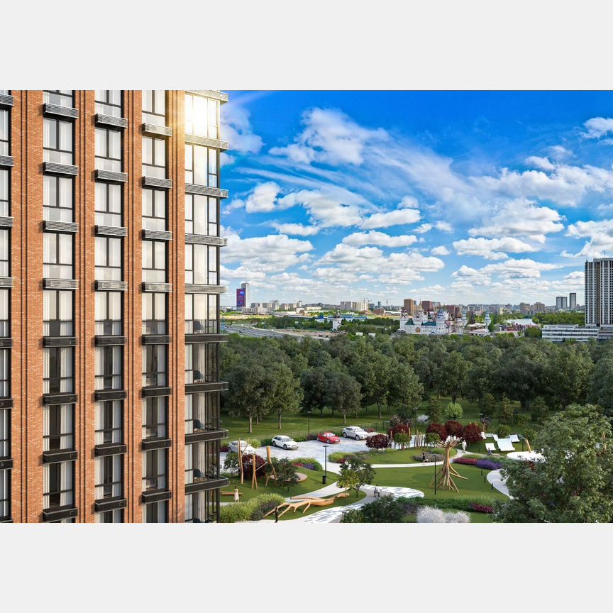 1-к. апартаменты, 37 м², 5/24 эт.