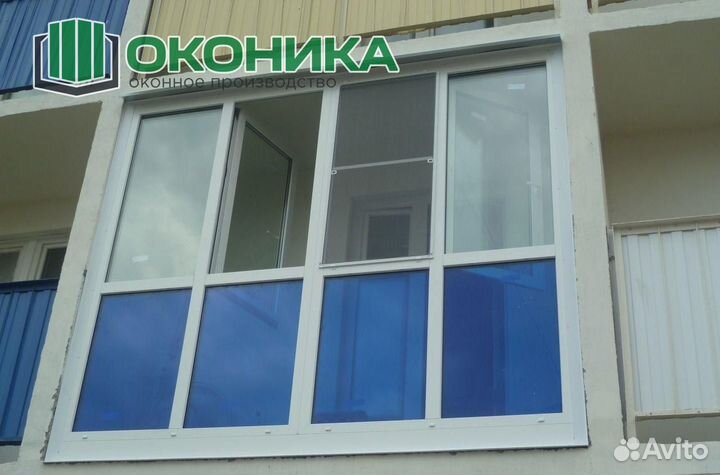 Остекление балконов