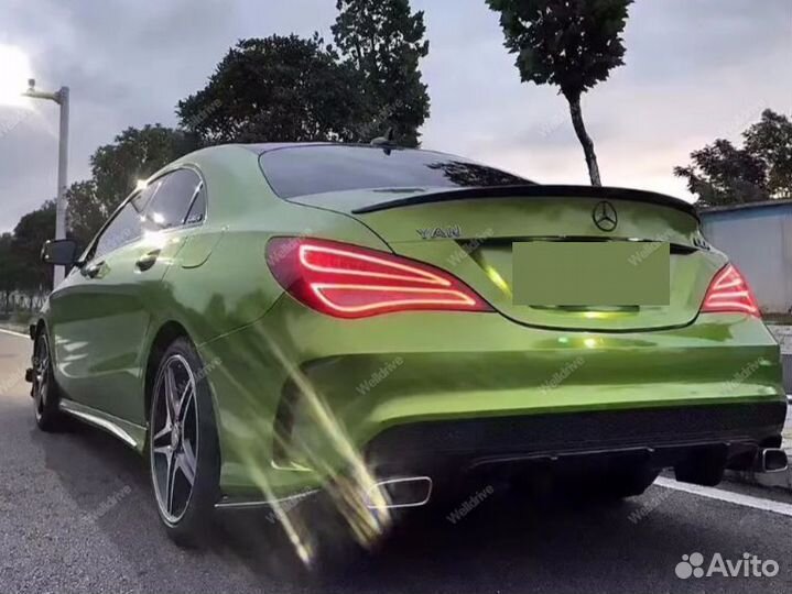 Спойлер Mercedes CLA C117 черный